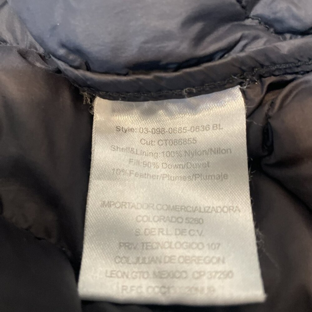 Roper Wear The West Womens Down Puffer Vest Size XL Black Zip Front Pockets - Picture 16 of 16